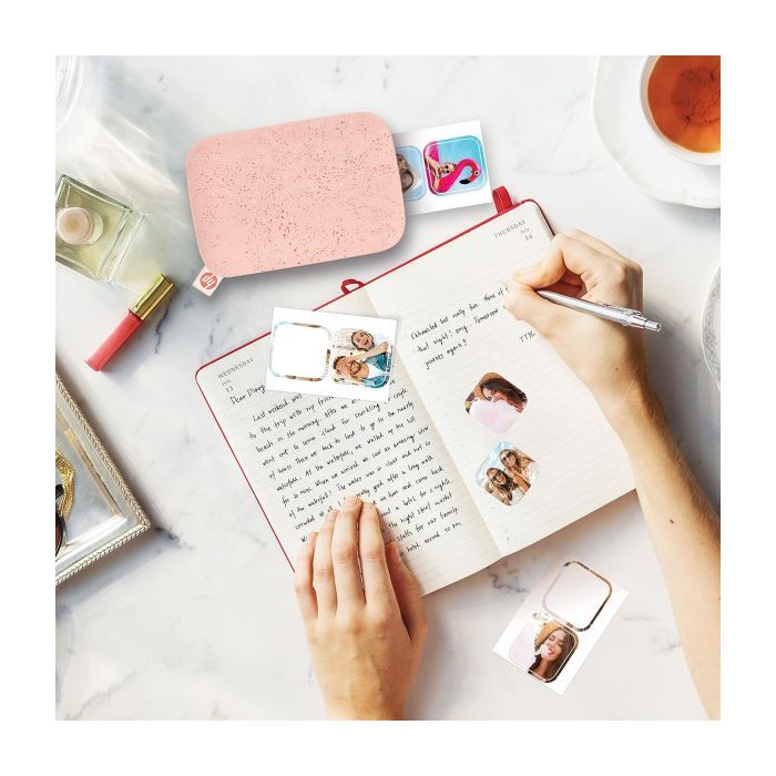 Фотобумага HP Zink 2x3" CutOut Sticker 30sh (60 stickers) glossy (HPIZ2X330C) изображение 4