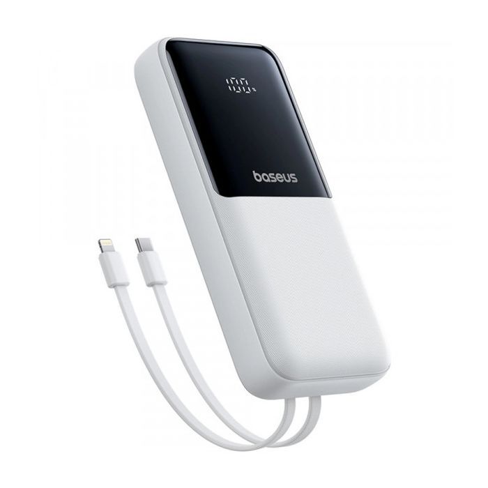 Батарея универсальная Baseus Lipow 20000mAh 22,5W PD, QC/3.0, White (P10079102213-00) изображение 2