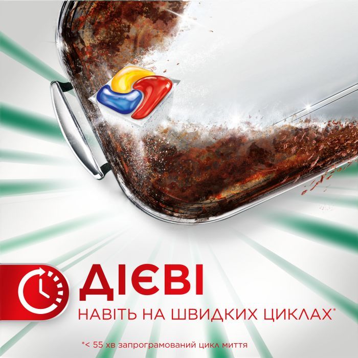 Таблетки для посудомоечных машин Fairy Platinum Plus All in One Lemon 88 шт. (8001841893693/8700216236348) изображение 2