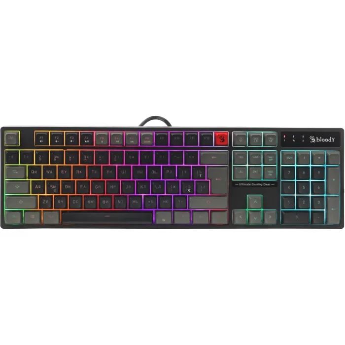 Клавіатура A4Tech Bloody B230N USB UA White (4711421003131)