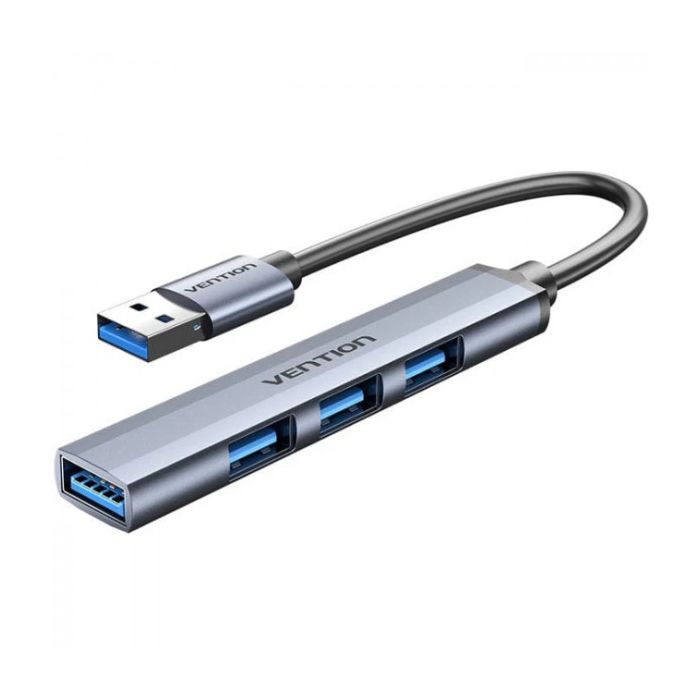 Концентратор VENTION USB 3.0 to1xUSB 3.0 + 3xUSB 2.0 gray (CKOHB)