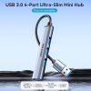 Концентратор VENTION USB 3.0 to1xUSB 3.0 + 3xUSB 2.0 gray (CKOHB) изображение 4