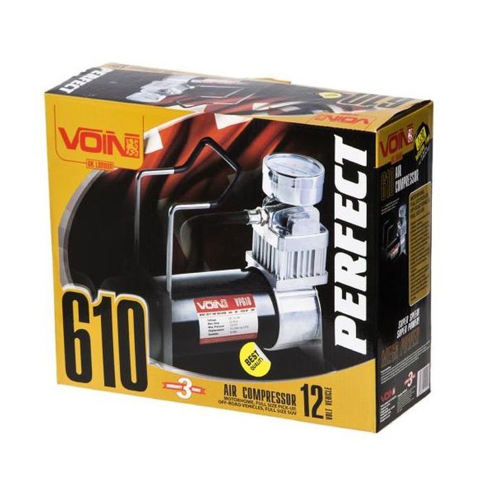 Автомобільний компресор VOIN VP-610 150psi/23Amp/70л (VP-610) зображення 8