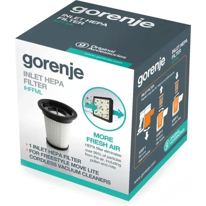 Фильтр для пылесоса Gorenje HEPA IHFFML (737076) изображение 2