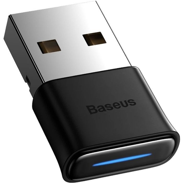 Bluetooth-адаптер Baseus USB 3.0 Bluetooth 5.0 BA04 Black (ZJBA000001) зображення 2