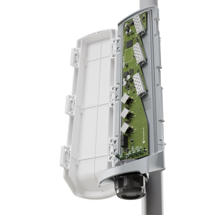 Коммутатор сетевой Mikrotik CSS606-1G-2GI-3S+OUT изображение 5