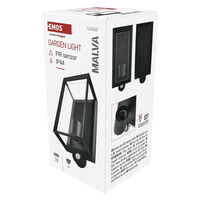 Светильник EMOS E27 IP44 15W з датчиком руху (ZGH040P) изображение 7