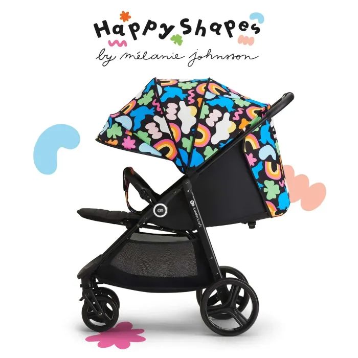 Коляска Kinderkraft Grande Plus Happy Shapes (KSGRAN00HAP0000) (5902533925568) зображення 12