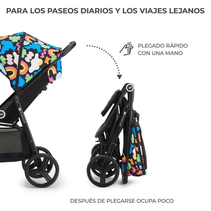 Коляска Kinderkraft Grande Plus Happy Shapes (KSGRAN00HAP0000) (5902533925568) зображення 7