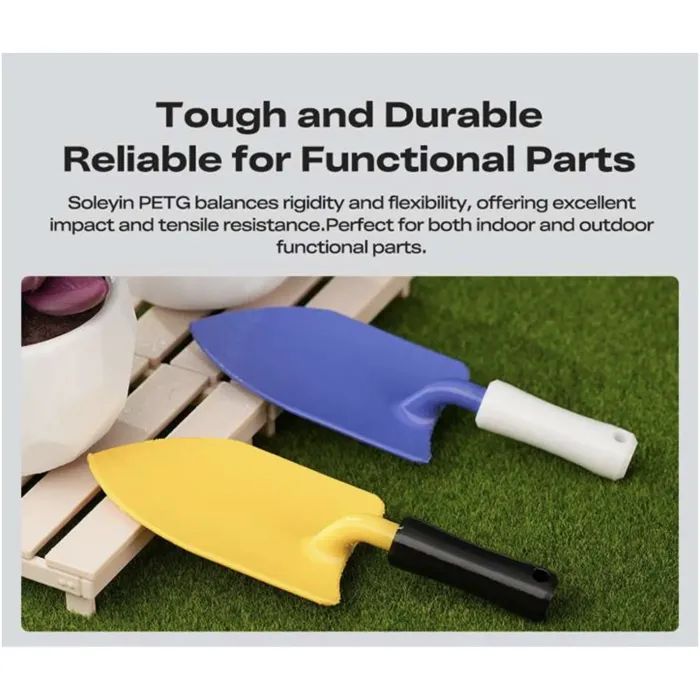 Пластик для 3D-принтера Creality Soleyin PETG 1.75мм, 1кг, yellow chamomile (3301030158) зображення 4