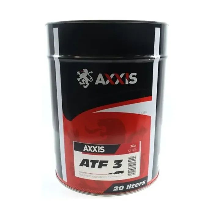 Трансмиссионное масло AXXIS ATF 3 20л (AX-2070)