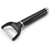 Овочечистка KitchenAid Classic горизонтальна 17,5 см чорний (KHH145OHOBEG) зображення 2