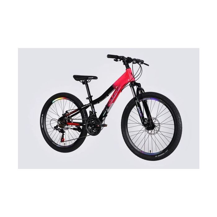 Велосипед Space 24" LYRA DD FR рама-11" AL 2026 сріблясто-зелений (OPS-SP-24-081) изображение 7