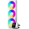 Система рідинного охолодження PcCooler DC360 Pro ARGB Display WH зображення 2