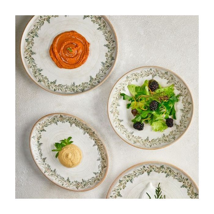 Тарелка By Bone серія "Oliva" кругла 25 см (OLV-ZT-25-DZ) изображение 2