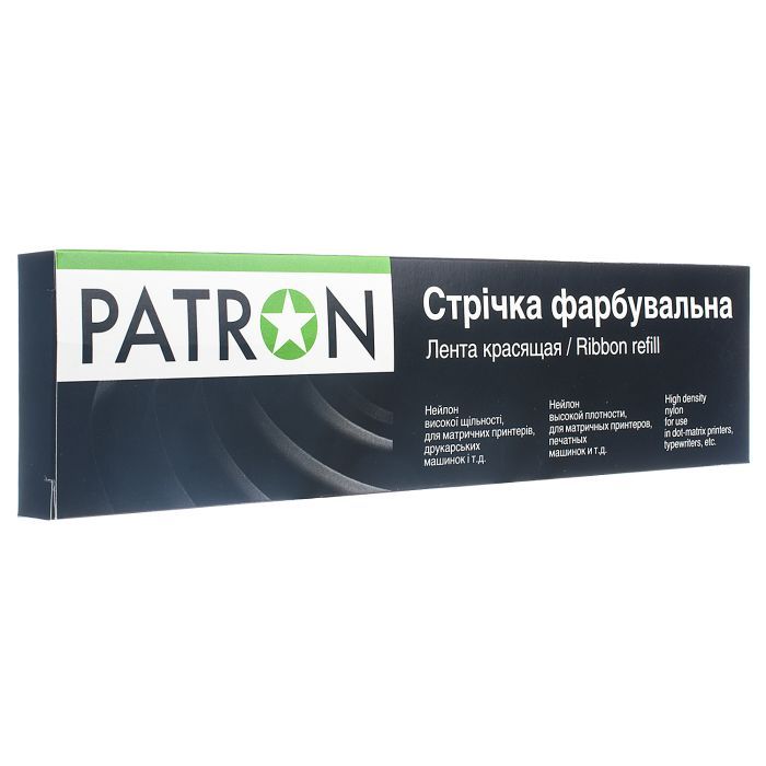 Лента к принтерам 12,7мм x 60м, кільце HD Patron (PN-12.7-60SB)