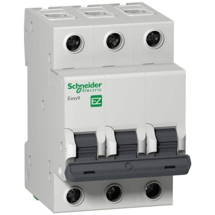 Автоматический выключатель Schneider Electric EZ9 3P 63A C (EZ9F34363)