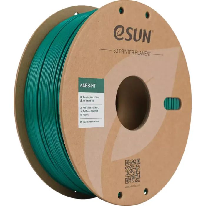 Пластик для 3D-принтера eSUN EABS-HT 1,75mm 1kg GREEN (EABS-HT-P175G1)