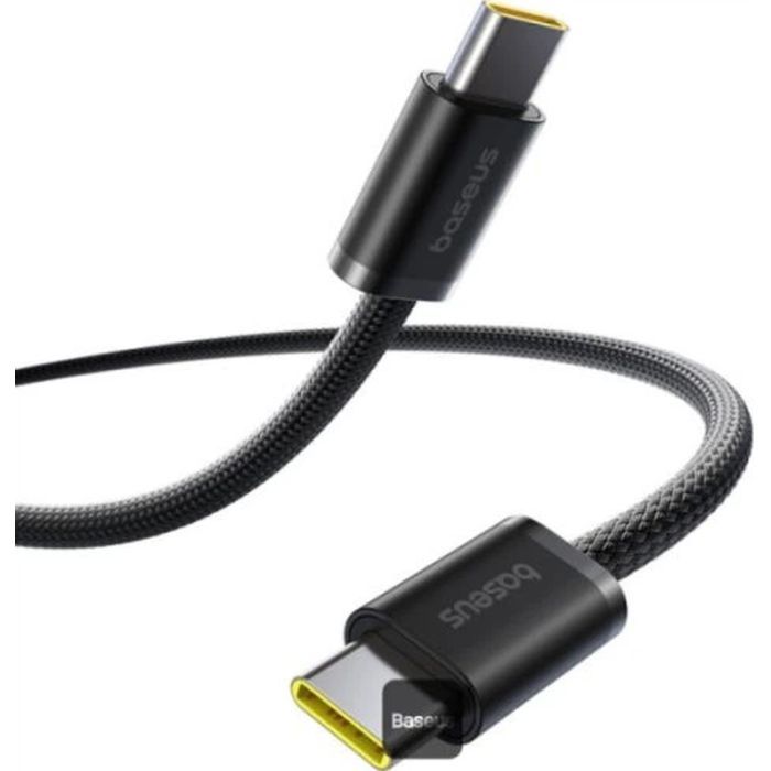 Дата кабель USB-C to USB-C 1.0m 100W 5A Dynamic 4 black Baseus (P10381400111-00) изображение 2