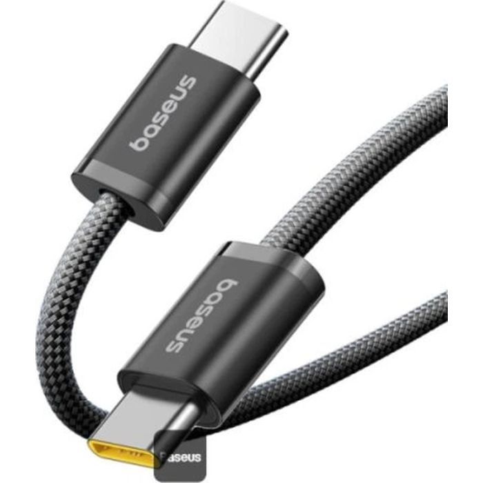 Дата кабель USB-C to USB-C 1.0m 100W 5A Dynamic 4 black Baseus (P10381400111-00) изображение 3