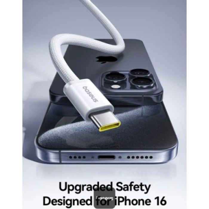 Дата кабель USB-C to USB-C 1.0m 100W 5A Dynamic 4 black Baseus (P10381400111-00) изображение 5