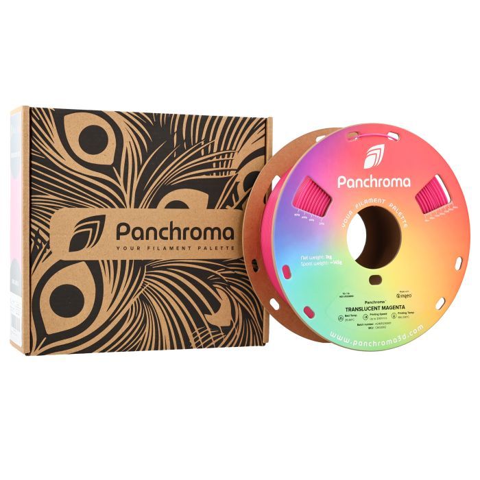 Пластик для 3D-принтера Polymaker PLA PANCHROMA TRANSLUCENT 1,75mm 1kg GREY (CA02004) зображення 7