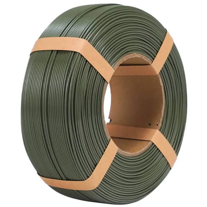 Пластик для 3D-принтера eSUN PLA+ 1.75мм, 1кг, Green OLIVE, REFILL (PLA+175O-OG1R1)