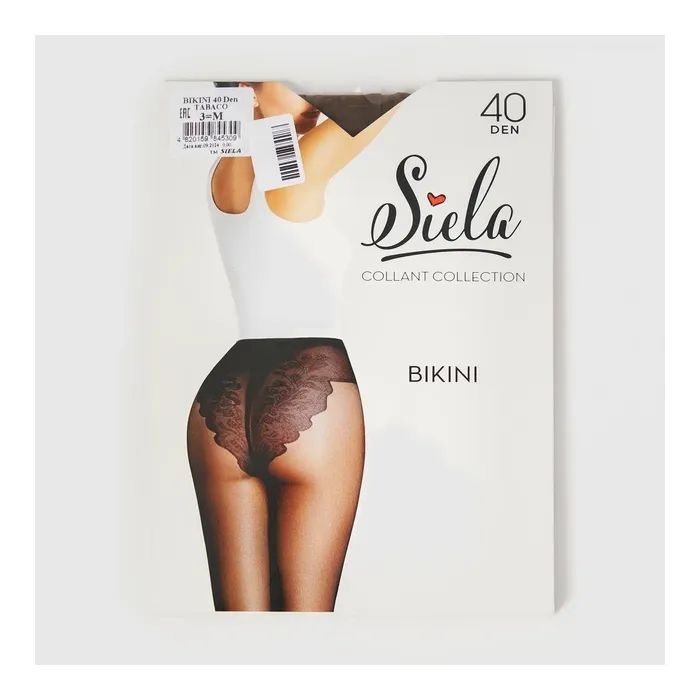 Колготи Siela Collant Bikini 40 Den Tabaco - 2 (4820159845293) зображення 3