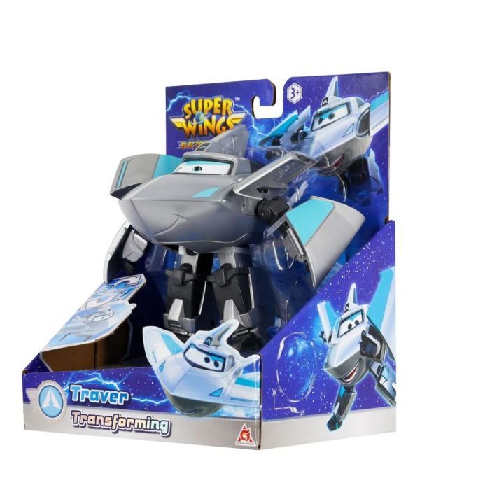 Фигурка Super Wings трансформер Transforming Травер (Traver), 12.5 см (EU780232) изображение 8
