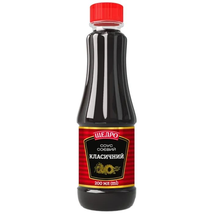 Соус Щедро Соєвий Класичний 200 мл (4823097410776)