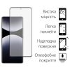 Скло захисне Dengos Xiaomi Redmi Note 14 Pro 5G + camera protection Black (DG-TGSCP-12) зображення 2