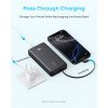 Батарея универсальная Anker 20000mAh 22.5W Built-In USB-C Cable Black (A110EH11) изображение 3