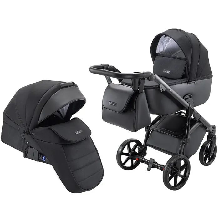 Коляска Adamex 2 в 1 Nola Natura 4 cappuccino (681681)