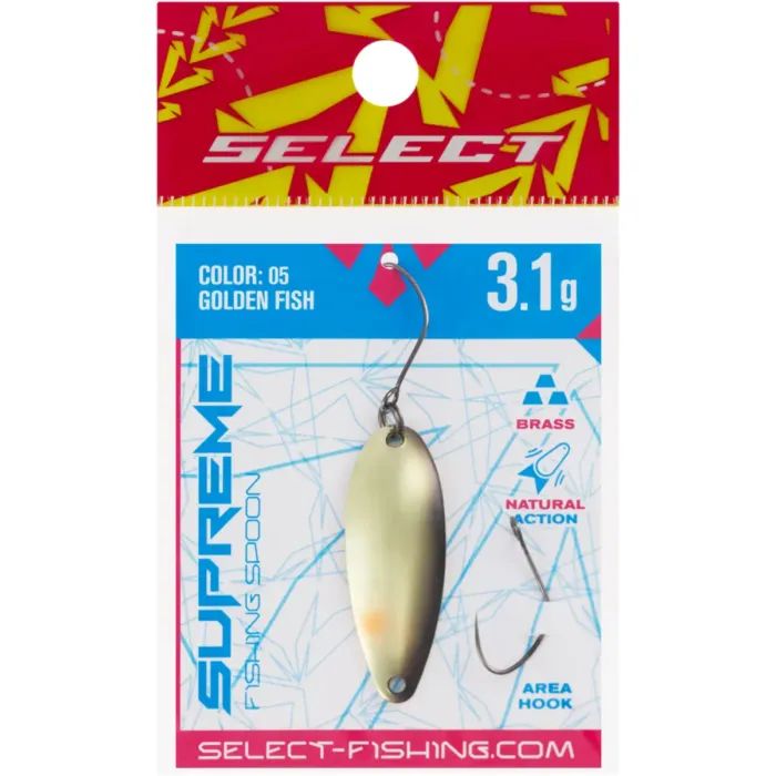 Блешня Select Supreme 3.1g 34mm 20 Dark Blinker (1870.80.78) зображення 2