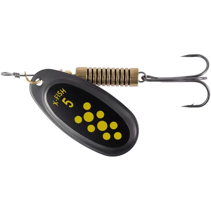 Блесна X-Fish Dark Side 14g 5 Nikel black orange (1917.07.31)