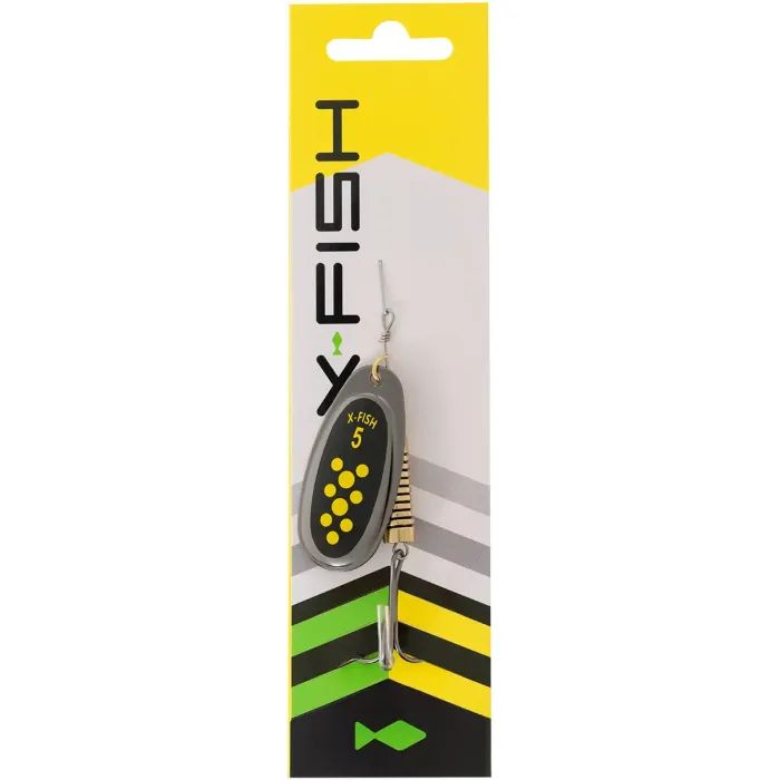 Блесна X-Fish Dark Side 14g 5 Nikel black orange (1917.07.31) изображение 2