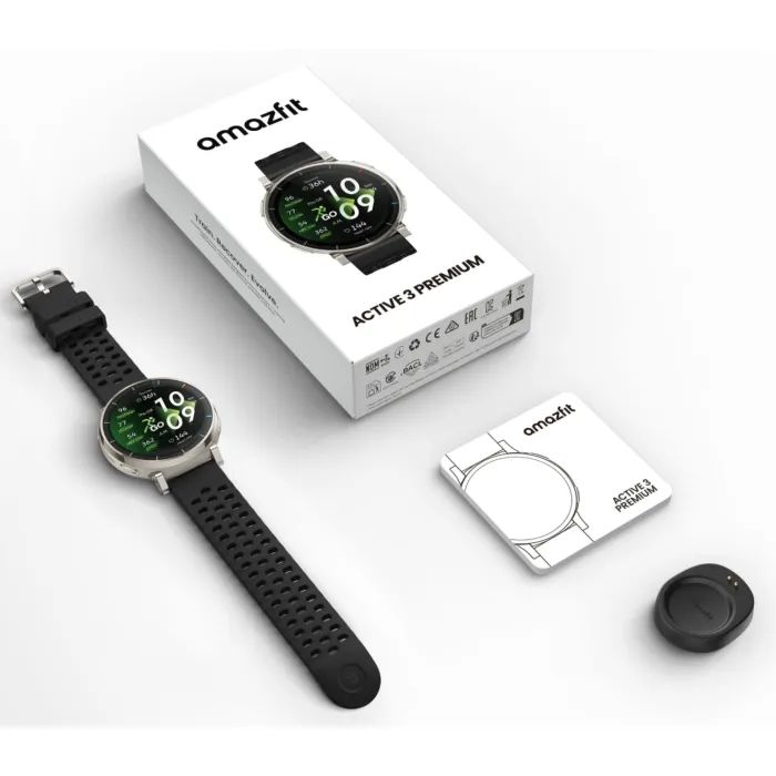 Смарт-годинник Amazfit Active 3 Premium W2559GL2N Синій (1193747) зображення 7