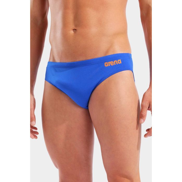 Плавки Arena Team Swim Briefs Solid 004773-504 темно-сірий 75 (3468337617723) изображение 3