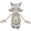 Игрушка для собак Trixie Енот с пищалкой серый 33 см (4011905361550)