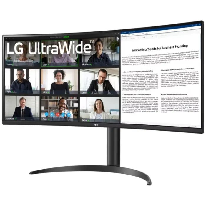 Монитор LG 34WR55QK-B изображение 3