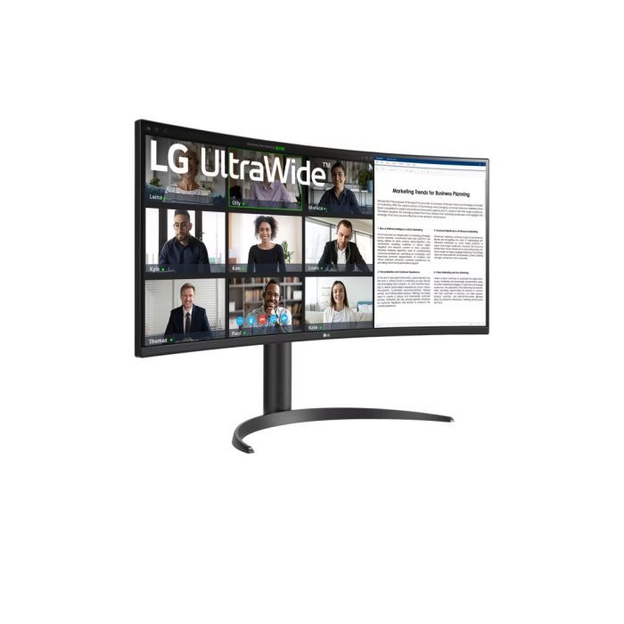 Монітор LG 34WR55QK-B зображення 4