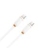 Дата кабель USB-C to USB-C 1.0m 60w white XO (NB-Q302B-CC.white) зображення 2