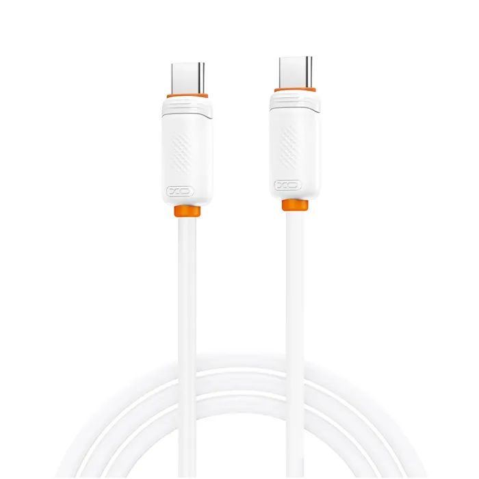 Дата кабель USB-C to USB-C 1.0m 60w black XO (NB-Q302B-CC.black) зображення 3