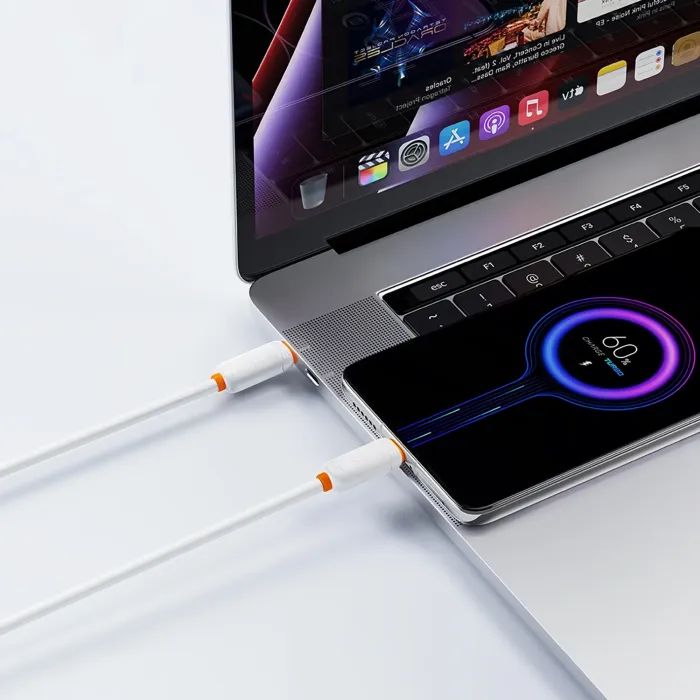 Дата кабель USB-C to USB-C 1.0m 60w black XO (NB-Q302B-CC.black) зображення 4