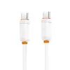 Дата кабель USB-C to USB-C 1.0m 60w white XO (NB-Q302B-CC.white)
