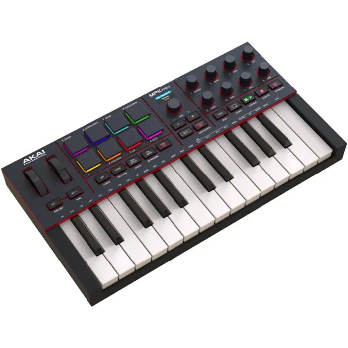 MIDI-клавіатура Akai MPK mini 4 Black (302370) зображення 2
