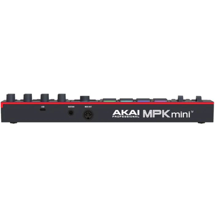 MIDI-клавіатура Akai MPK mini 4 Black (302370) зображення 3