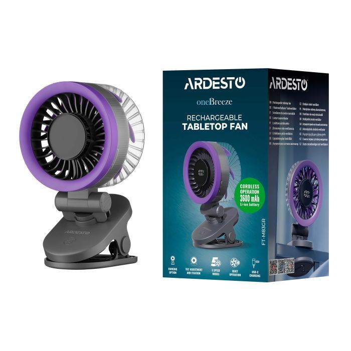 Вентилятор Ardesto FT-M83GR изображение 11