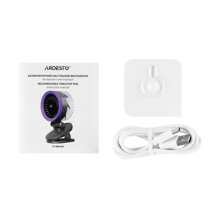 Вентилятор Ardesto FT-M83GR изображение 9