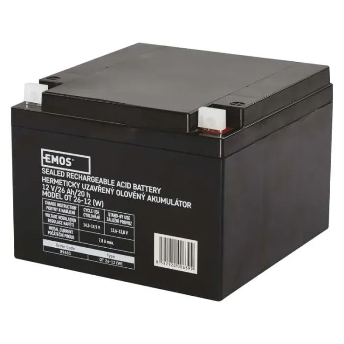 Батарея к ИБП EMOS 12V 26Ah (B9683)
